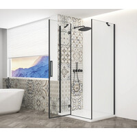 Gelco TRINITY BLACK obdélníkový sprchový kout 900x1000mm, čiré sklo, levé GT5610-90CL-B