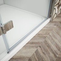 Gelco TRINITY CHROME obdélníkový sprchový kout 900x1200mm, čiré sklo, levé GT5612-90CL-CH