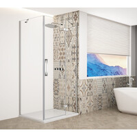 Gelco TRINITY CHROME obdélníkový sprchový kout 800x900mm, čiré sklo, pravé GT5690-80CR-CH