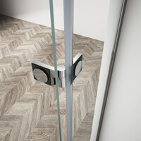 Gelco TRINITY CHROME obdélníkový sprchový kout 800x1000mm, čiré sklo, pravé GT5610-80CR-CH