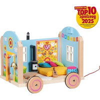 Goki Dřevěný karavan pro panenky