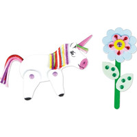 Lena Kreativní kufřík pro malé kutily růžový 800 ks