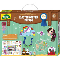 Lena Kreativní kufřík pro malé kutily Koně 400 ks