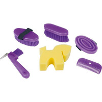 Lena Sada péče o koně v boxu