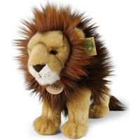 Rappa Plyšový lev stojící 28 cm ECO-FRIENDLY