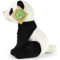 Rappa Plyšová panda sedící 15 cm ECO-FRIENDLY