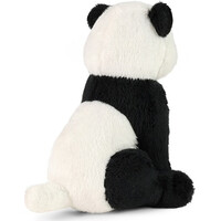 Rappa Plyšová panda sedící 15 cm ECO-FRIENDLY