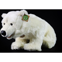 Rappa Plyšový mědvěd lední 47 cm ECO-FRIENDLY