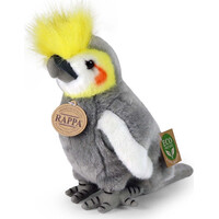 Rappa Plyšový papoušek korela chocholatá 18 cm ECO-FRIENDLY