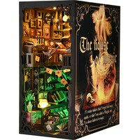 2Kids Toys 3D skládačka Zarážka na knihy Miniatura domečku Dům kouzel