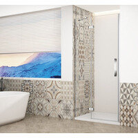 Gelco TRINITY CHROME sprchové dveře do niky 1000mm, čiré sklo, levé GT1210CL-CH