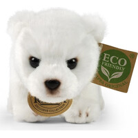 Rappa Plyšový medvěd lední stojící 19 cm ECO-FRIENDLY