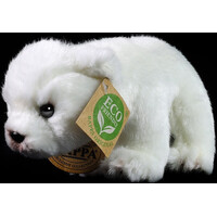Rappa Plyšový medvěd lední stojící 19 cm ECO-FRIENDLY