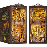 2Kids Toys 3D skládačka Zarážka na knihy Miniatura domečku Mystická knihovna