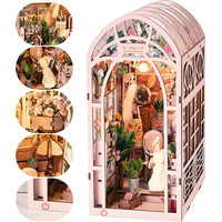 2Kids Toys 3D skládačka Zarážka na knihy Miniatura domečku Skleník umělkyně