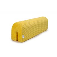 Chránič na dětskou postel MINKY 70 cm - žlutý