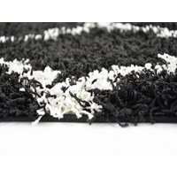 Kusový koberec SHAGGY TOP - 462 - černý