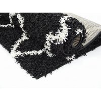 Kusový koberec SHAGGY TOP - 462 - černý