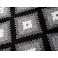 Kusový koberec Maroko - 885 - černý