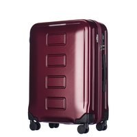 Moderní cestovní kufry VANCOUVER - vínově-červené