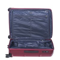 Moderní cestovní kufry VIENNA - tmavě červené