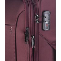 Moderní cestovní kufry OSLO - červené