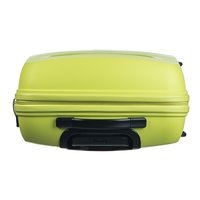 Moderní cestovní kufry ACAPULCO - limetkové