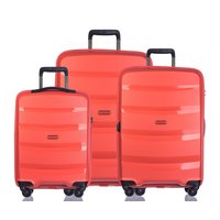 Moderní cestovní kufry ACAPULCO - pomerančové