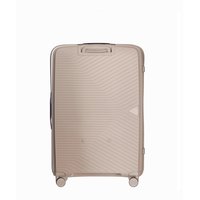 Moderní cestovní kufry DENVER - béžové