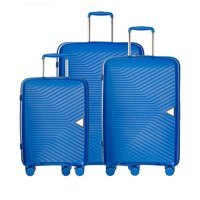 Moderní cestovní kufry DENVER - světle modré