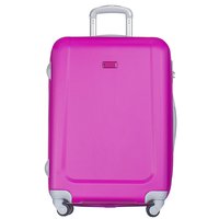 Moderní cestovní kufry IBIZA - růžové
