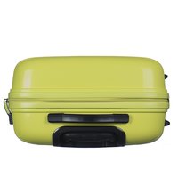Moderní cestovní kufry MADAGASKAR - limetkové