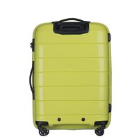 Moderní cestovní kufry MADAGASKAR - limetkové