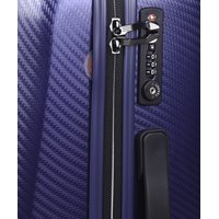 Moderní cestovní kufry NEW YORK - fialové