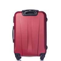 Moderní cestovní kufry PARIS - tmavě červené