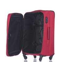 Moderní cestovní kufry PARMA - červené