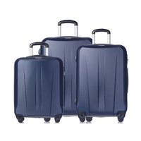 Moderní cestovní kufry PARIS - tmavě modré