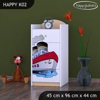 Dětská komoda LODIČKA - TYP 2