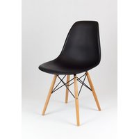 kuchyňská designová židle řady MODELINO - černá 1
