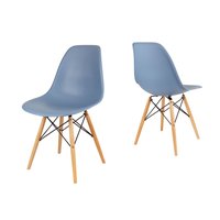 kuchyňská designová židle řady MODELINO - holubí šedá 4