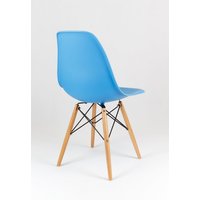 kuchyňská designová židle řady MODELINO - modrá 2