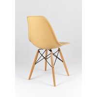 kuchyňská designová židle řady MODELINO - písková 2