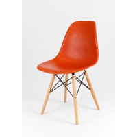 kuchyňská designová židle řady MODELINO - pomerančová 1