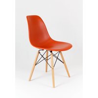 kuchyňská designová židle řady MODELINO - pomerančová 3
