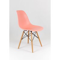 kuchyňská designová židle řady MODELINO - světle růžová 3