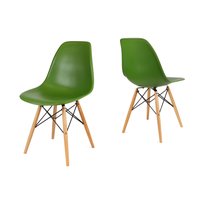 kuchyňská designová židle řady MODELINO - zelená 4