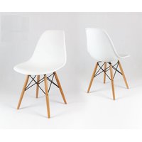 Kuchyňská designová židle MODELINO - bílá 5