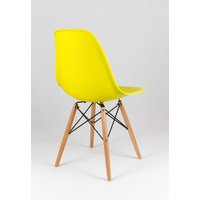 kuchyňská designová židle řady MODELINO - žlutá 2