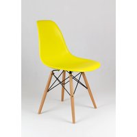 kuchyňská designová židle řady MODELINO - žlutá 3