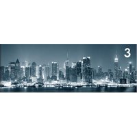 Obraz na plátně PANORAMA NIGHT CITY - vzor 3